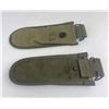 Image 3 : Pair of WW2 1944 Wire Cutter Pouches