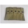 Image 1 : WW2 Thompson 5 Cell Magazine Pouch STERILE