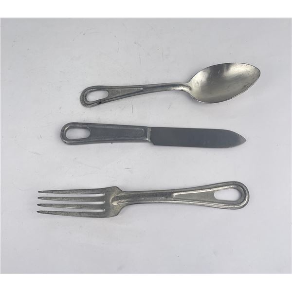 WW2 Set of US Mess Kit Utensils