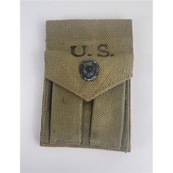 1942 Khaki WW2 US Colt 1911 A1 Magazine Pouch