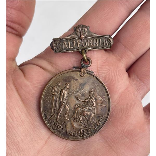 Spanish American War 1st California Medal