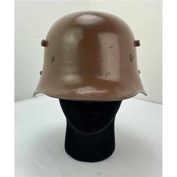 WW1 Austrian Brown M17 Prussian Helmet