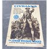 Image 1 : WW1 Jewish Welfare Board Poster