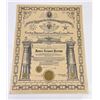 Image 1 : Antique Masonic Document Certificate