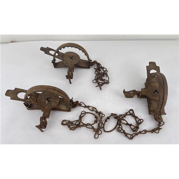 Group of 3 Traps Victor 14 4 Jump