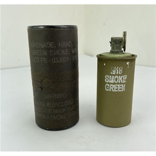 Vietnam Green M18 Smoke Grenade