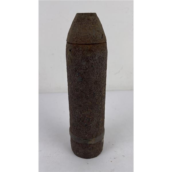 WW1 Model 1897 75mm Projectile Relic Muse Argonne