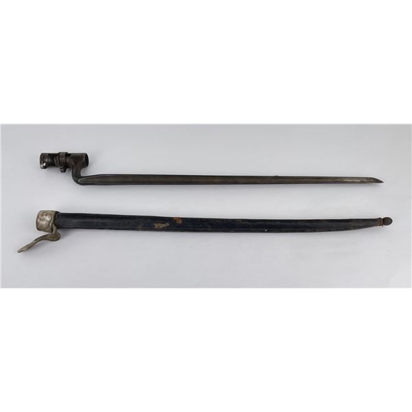 1889 European Bayonet and Scabbard