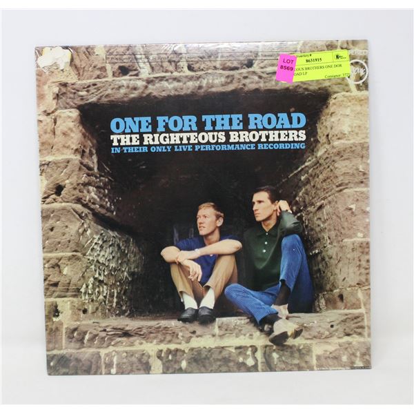 RIGHTEOUS BROTHERS ONE FOR THE ROAD LP