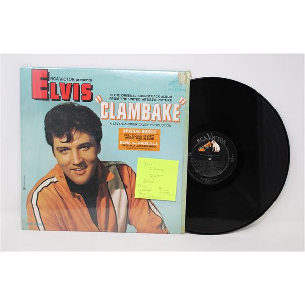 ELVIS PRESLEY CLAM BAKE LP IN SHRINK