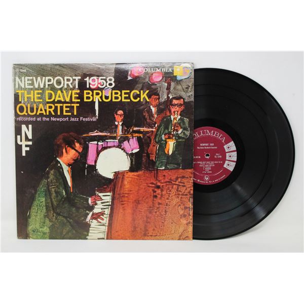 DAVE BRUBECK QUARTET NEWPORT 1958 ALBUM