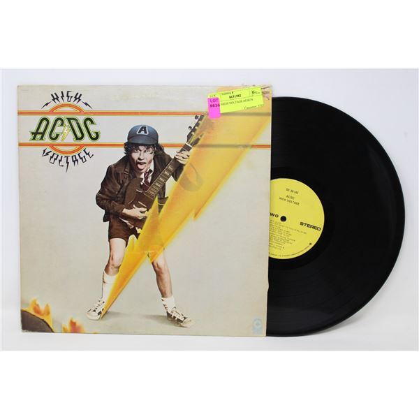 AC DC HIGH VOLTAGE ALBUN