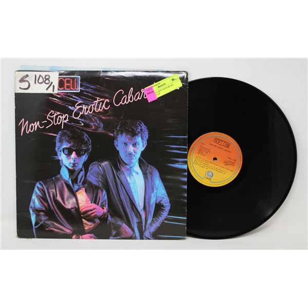 SOFT CELL NON STOP EROTIC CABARET LP