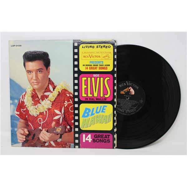 ELVIS PRESLEY BLUE HAWAII LP