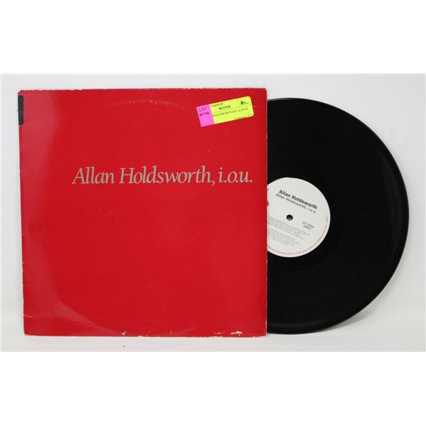 ALLAN HOLDSWORTH IOU ALBUM