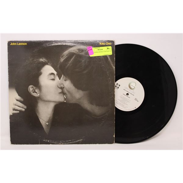 JOHN LENNON DOUBLE FANTASY LP