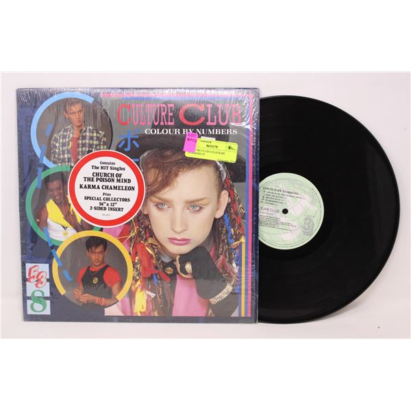 CULTURE CLUB COLOUR BY NUMBERS LP