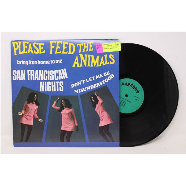 PLEASE FEES THE ANIMALS LP