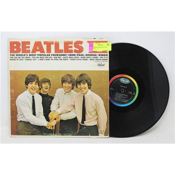 1ST PRESSING BEATLES VI ON CAPITAL