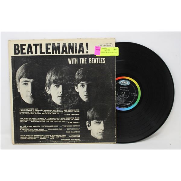 BEATLEMANIA WITH THE BEATLES LP