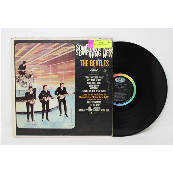 THE BEATLES SOMETHING NEW LP