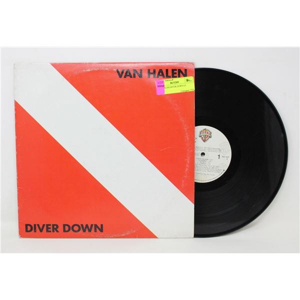 VAN HALEN DIVER DOWN LP