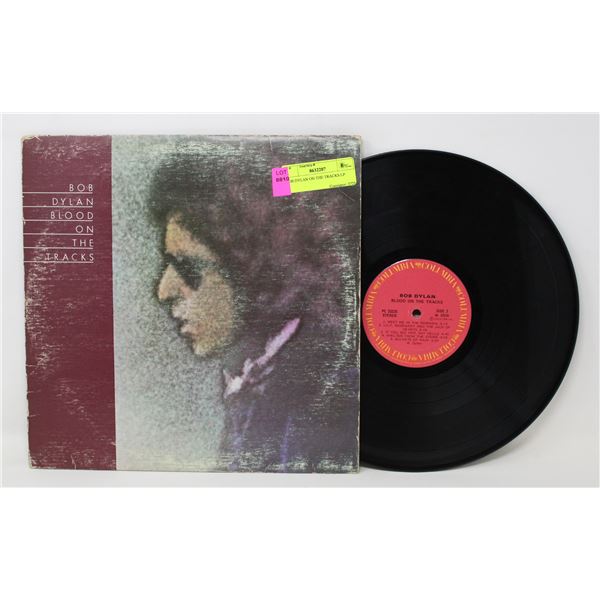 BOB DYLAN ON THE TRACKS LP