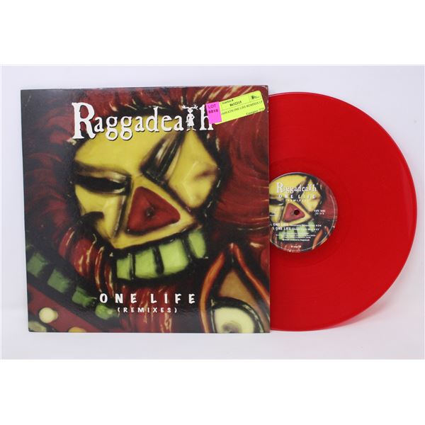 RAGGADEATH ONE LIFE REMIXES LP