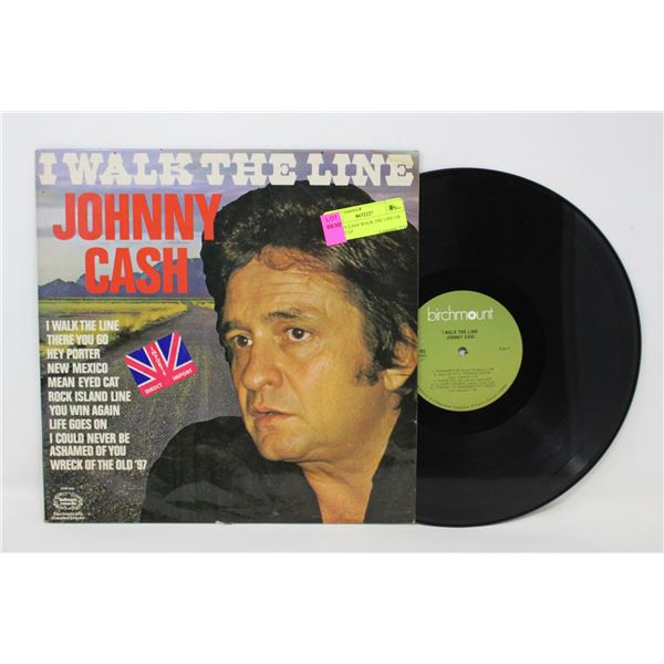 JOHNNY CASH WALK THE LINE UK IMPORT LP