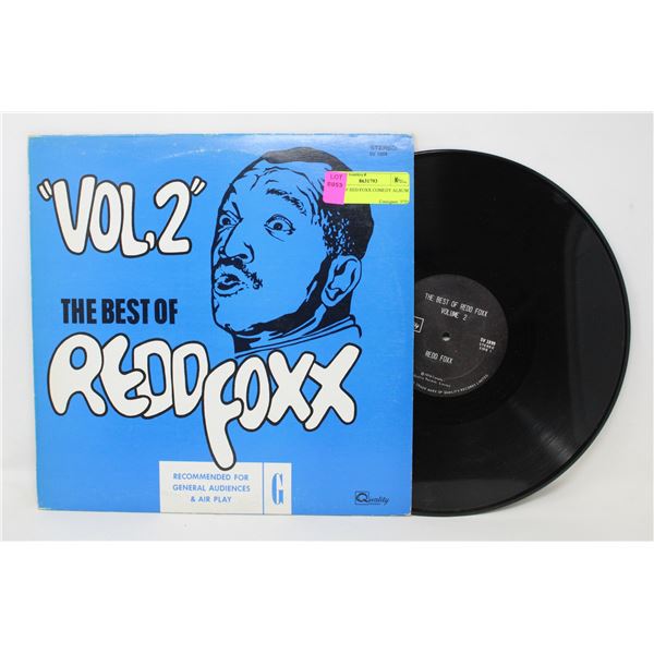 BEST OF RED FOXX COMEDY ALBUM LP