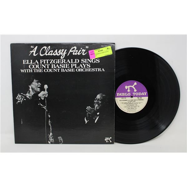 ELLA FITZGERALD AND COUNT BASIE LP