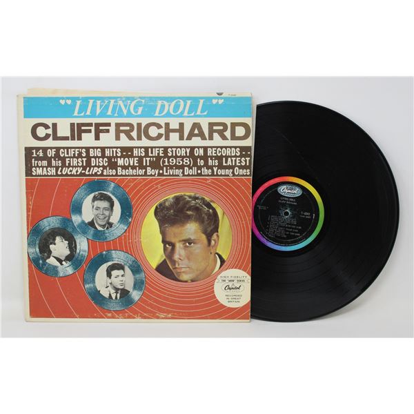 CLIFF RICHARD LIVING DOLL LP