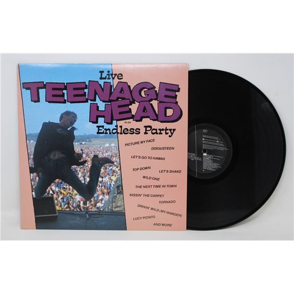 TEENAGE HEAD LIVE ENDLESS PARTY LP