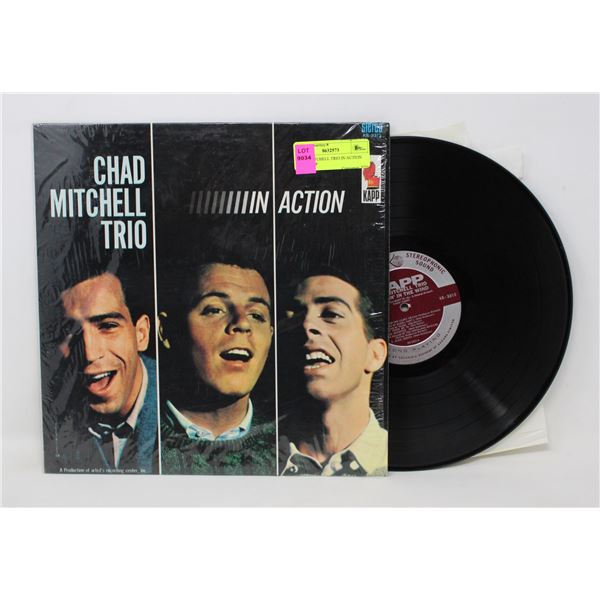 CHAD MITCHELL TRIO IN ACTION SHRINK LP