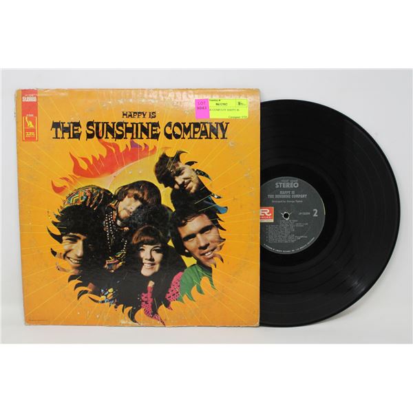 SUNSHINE COMPANY HAPPY IS