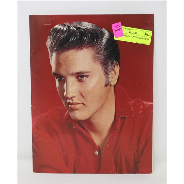 ELVIS PRESLEY SUN SESSION PRESS KIT