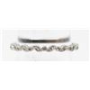 Image 1 : SOLID .925 SILVER DIAMOND TYPE GEM RING
