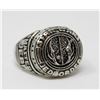 .925 SILVER STAMPED STAR WARS JEDI ORDER RING, NEW