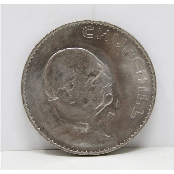 1965 COMMEMORATIVE WINSTON CHURCHILL COIN IN CASE