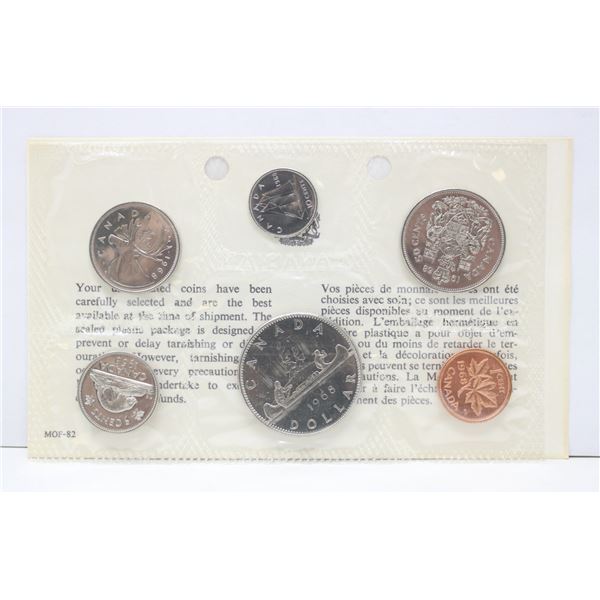 1968 CANADA PROOF-LIKE UNCIRCULATED COIN SET