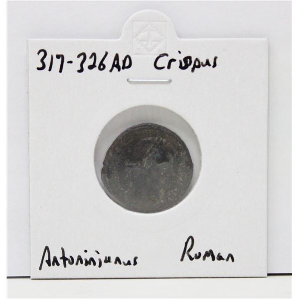 317-326 AD ANCIENT ROMAN CRISPUS ANTONINIANUS