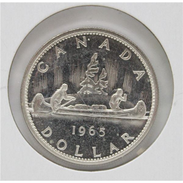 1965 SILVER CANADA $1 DOLLAR COIN