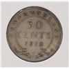 Image 1 : 1918 SILVER NEWFOUNDLAND 50 CENTS COIN