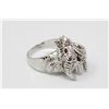 Image 1 : SIZE 10 DRAGON DRAGON SILVER PLATE METAL RING,