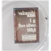Image 1 : FINE .999 SILVER VALCAMBI SUISSE 1g BAR IN