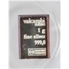 Image 1 : FINE .999 SILVER VALCAMBI SUISSE 1g BAR IN
