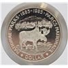 Image 1 : 1985 SILVER CANADA PARKS MOOSE PROOF COIN