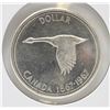 Image 1 : 1867-1967 SILVER CANADA CENTENNIAL GOOSE $1 COIN