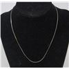 16" SOLID .925 SILVER NECKLACE CHAIN