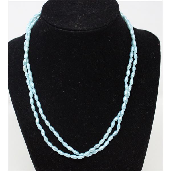 36" NATURAL FRESHWATER PEARL NECKLACE